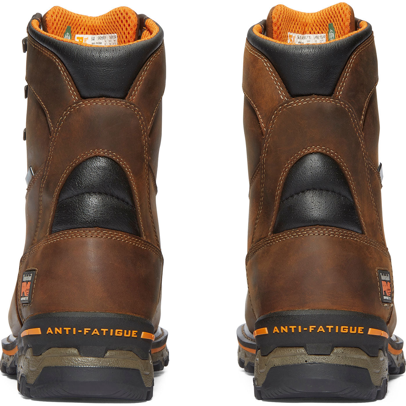 Timberland PRO Boondock Men's 8-inch Composite Toe Waterproof Work Boot - back