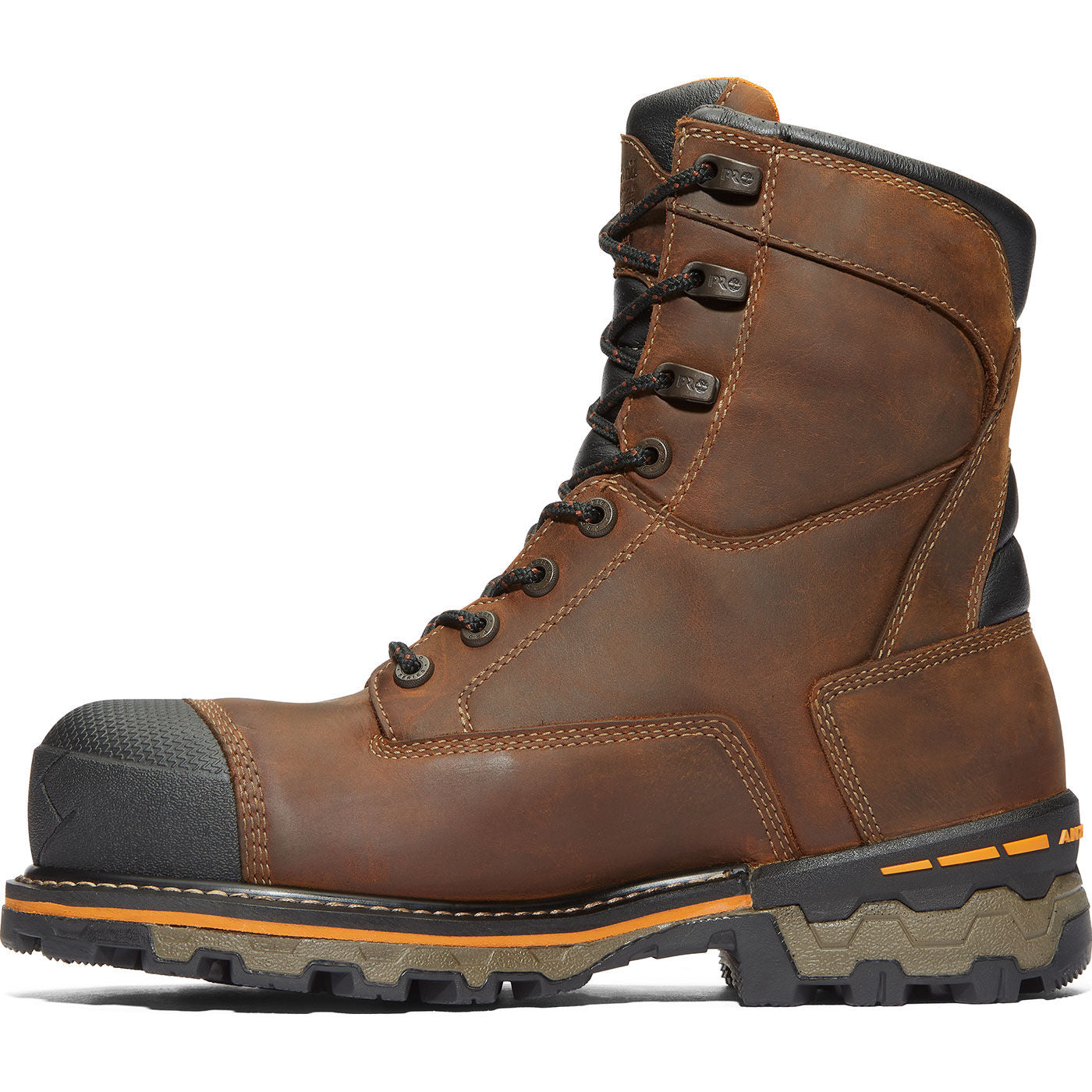 Timberland PRO Boondock Men's 8-inch Composite Toe Waterproof Work Boot - profile