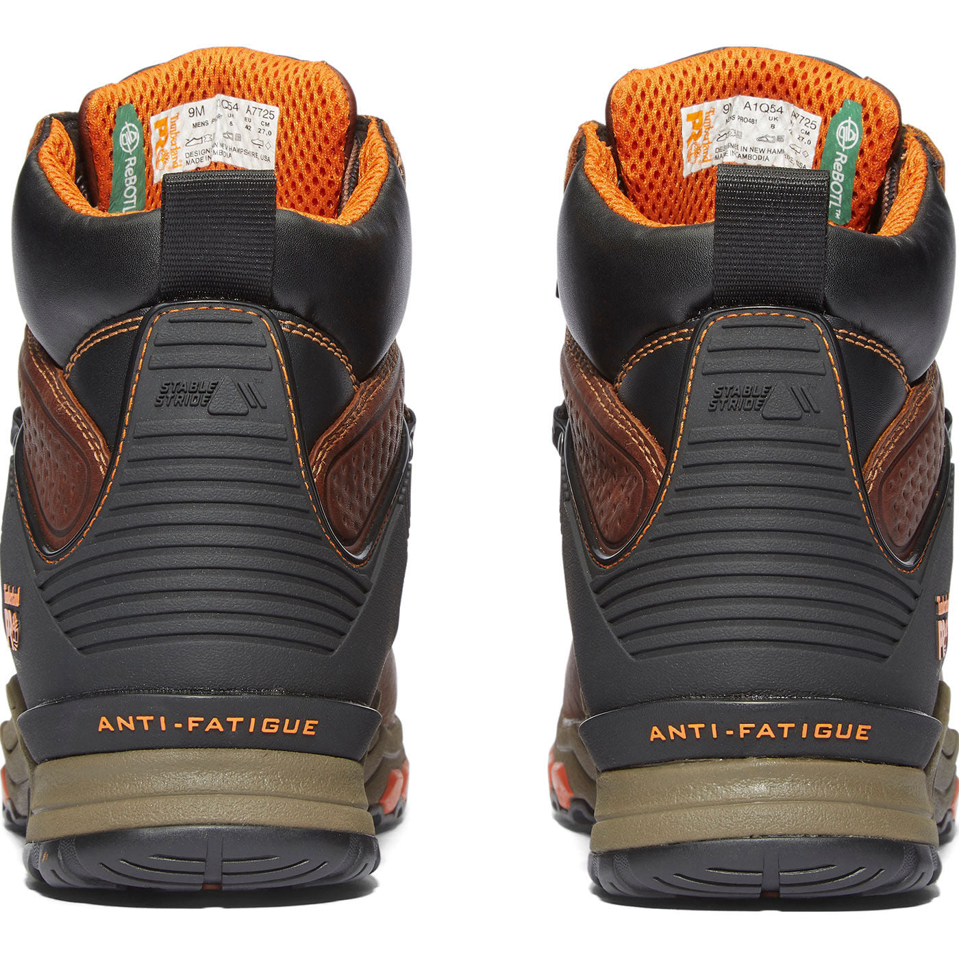 Timberland PRO Hypercharge Men's 6 inch Composite Toe Electrical Hazard Waterproof Work Hiker - back