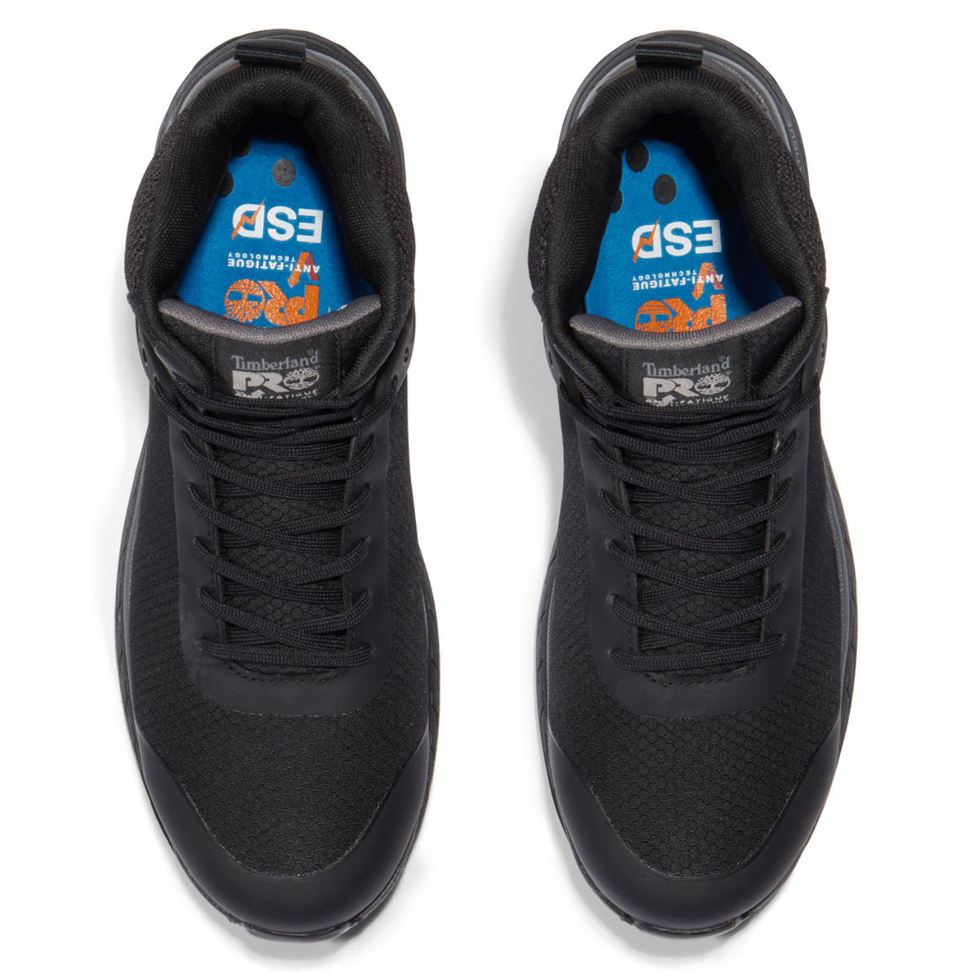 Timberland PRO Drivetrain Mid Men's Composite Toe Static-Dissipative Athletic Work Shoe - birdseye