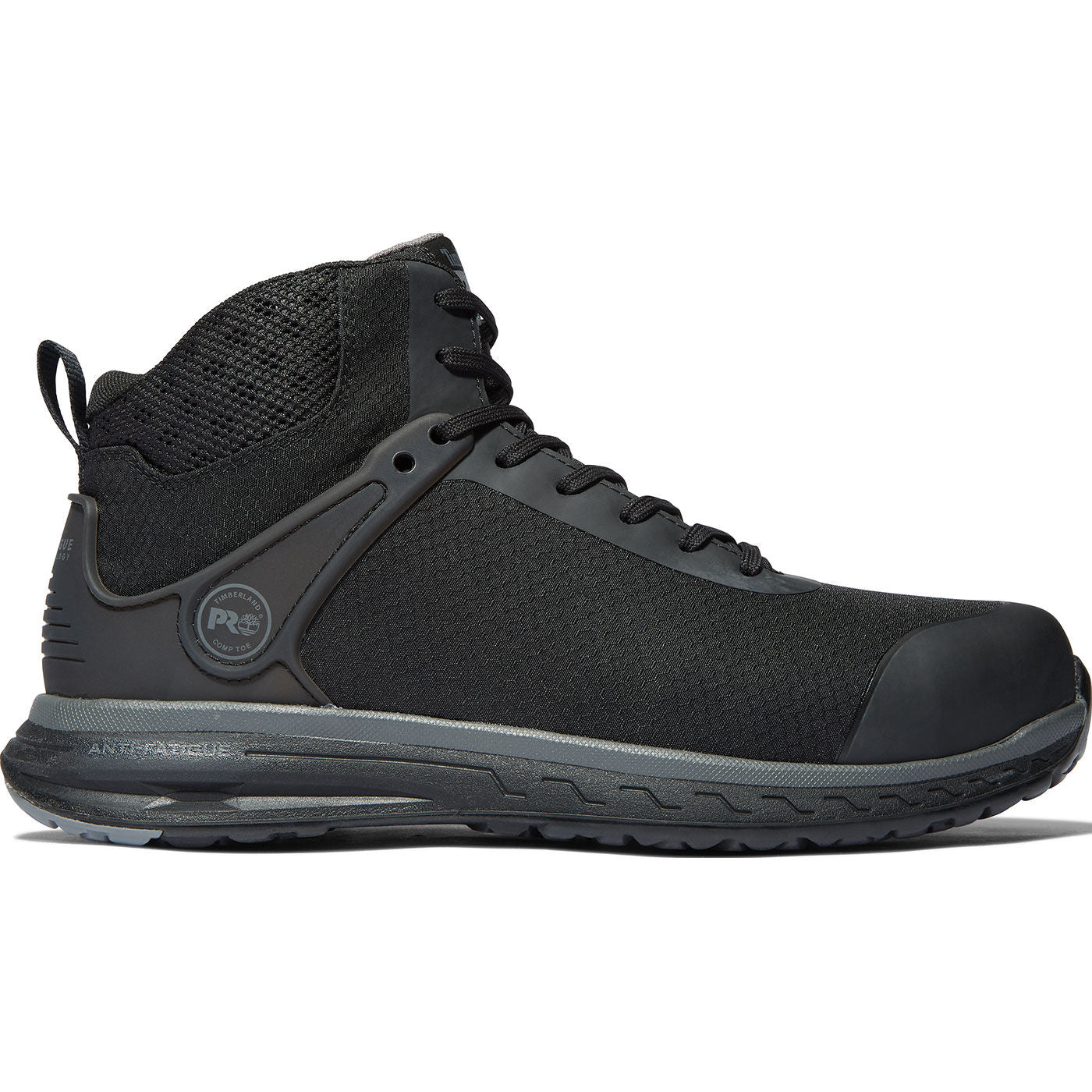 Timberland PRO Drivetrain Mid Men's Composite Toe Static-Dissipative Athletic Work Shoe - main