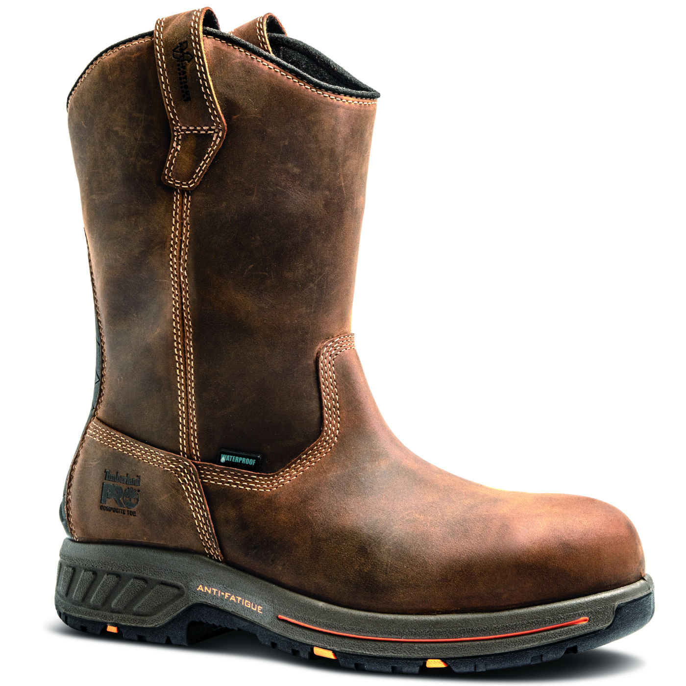 Timberland PRO Helix HD Men's 10-inch Composite Toe Electrical Hazard Waterproof Pull-On Work Boot - main