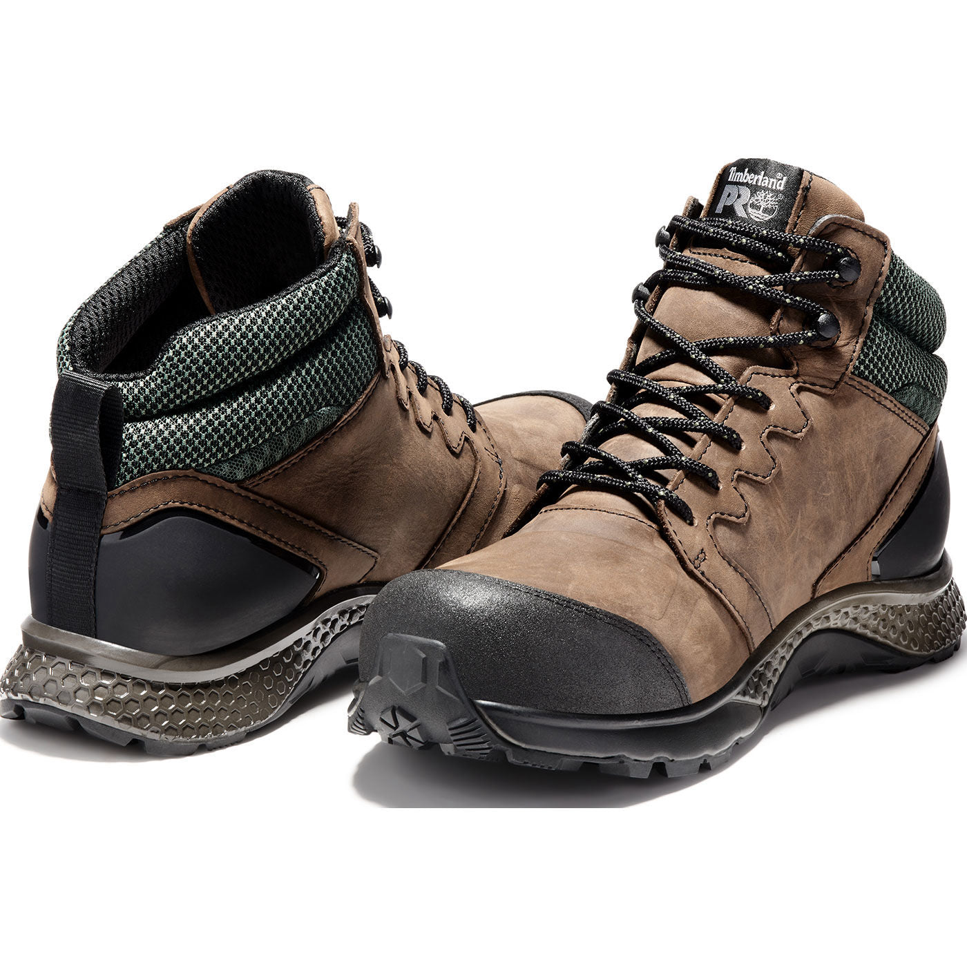 Timberland PRO Reaxion Men's Composite Toe Electrical Hazard Waterproof Work Hiker - back
