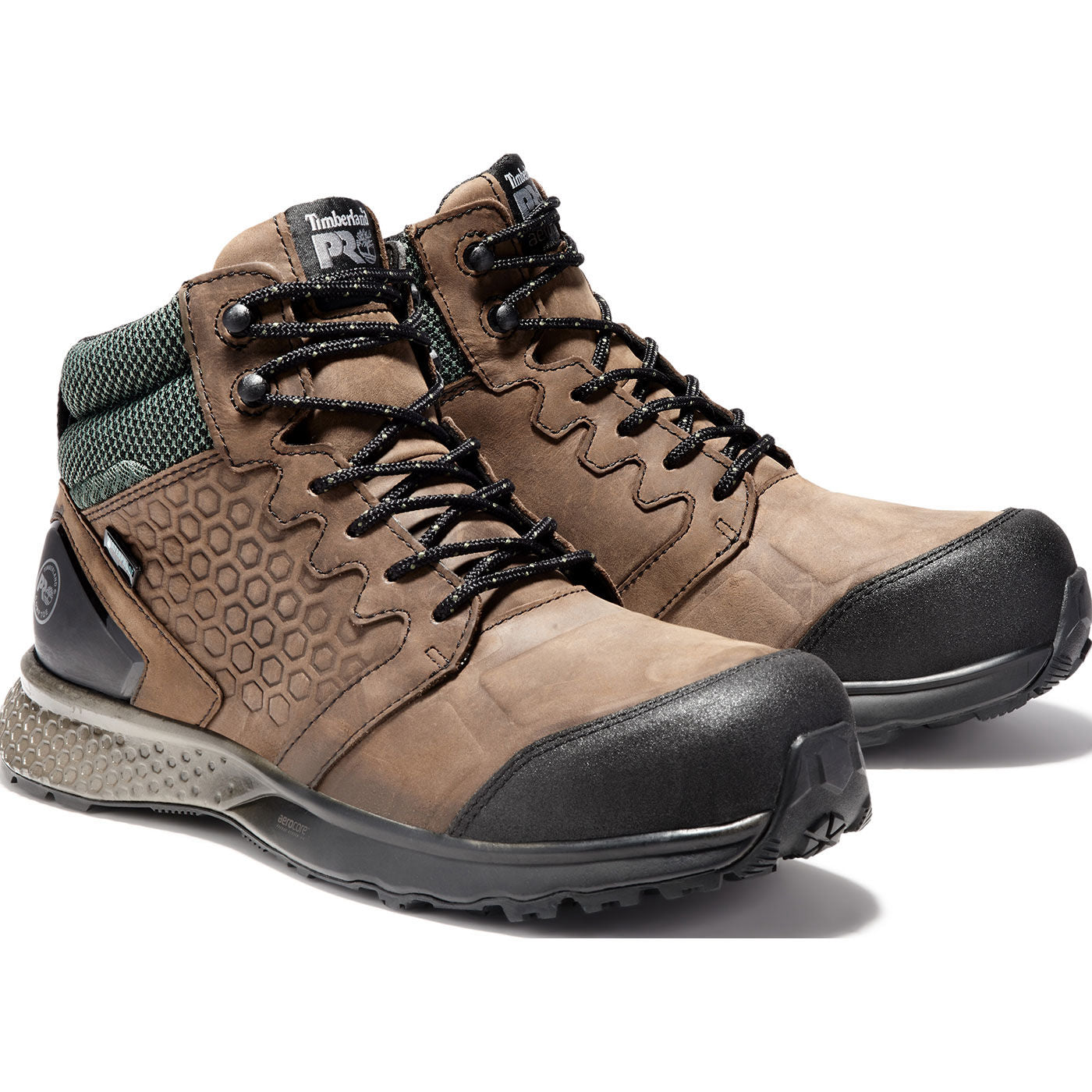 Timberland PRO Reaxion Men's Composite Toe Electrical Hazard Waterproof Work Hiker - front