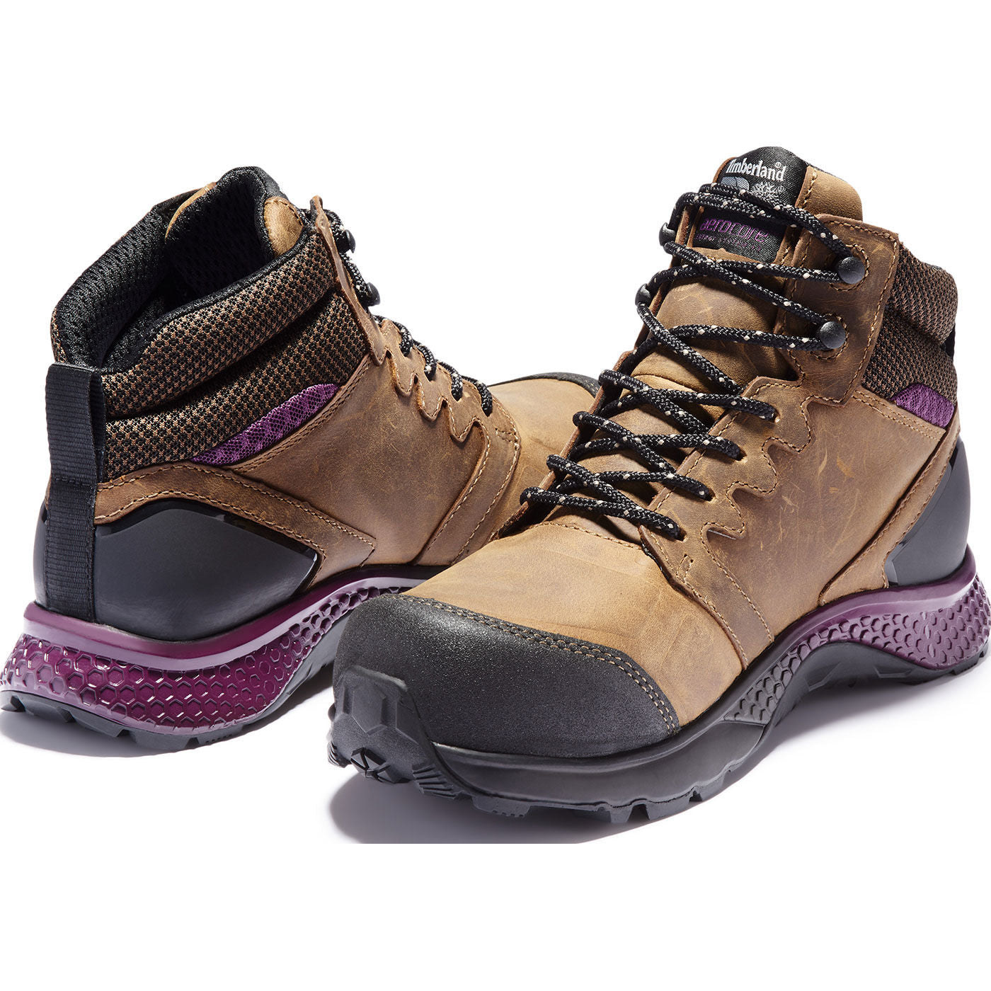 Timberland PRO Reaxion Women's Composite Toe Electrical Hazard Waterproof Work Hiker - back