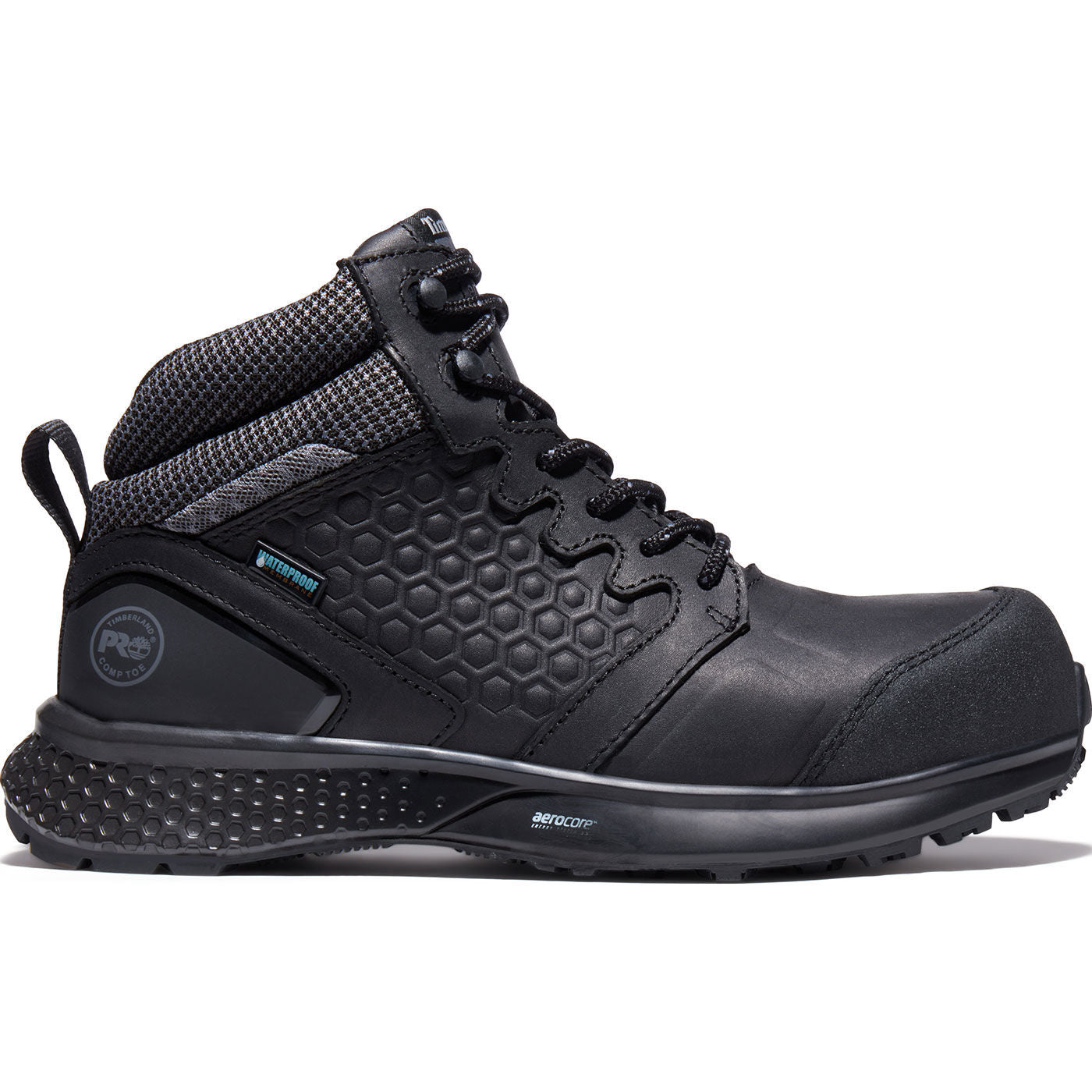 Timberland PRO Reaxion Women's Composite Toe Electrical Hazard Waterproof Work Hiker - profile