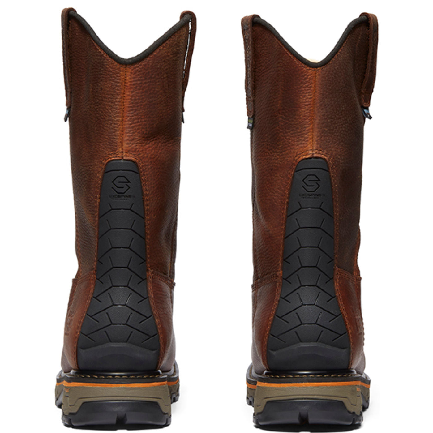 Timberland PRO True Grit Men's 10-inch Internal Met Composite Toe Waterproof Pull-On Work Boot - back