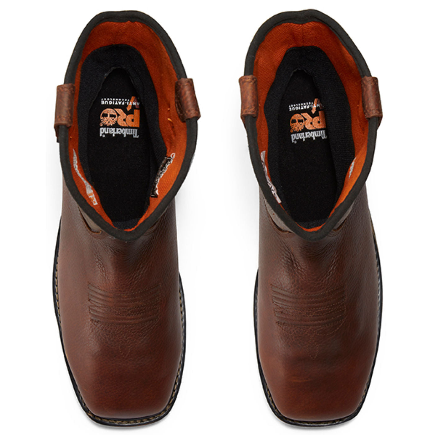 Timberland PRO True Grit Men's 10-inch Internal Met Composite Toe Waterproof Pull-On Work Boot - birdseye