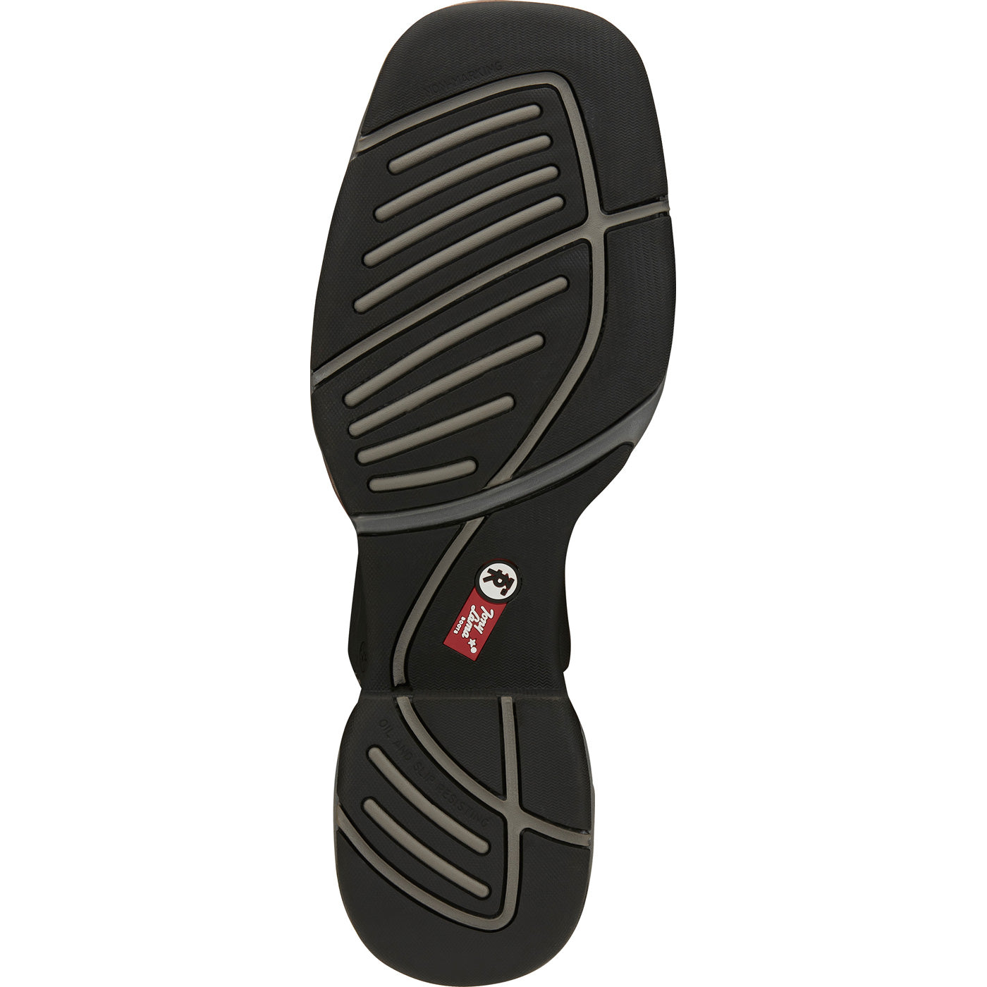 Tony Lama 3R Junction Men's Steel Toe Electrical Hazard Waterproof Western Work Wellington - outsole