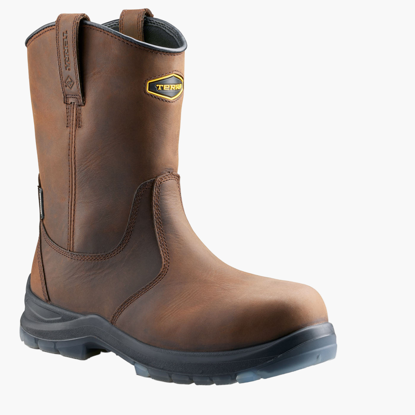 Terra Murphy Men's 11-inch CSA Composite Toe Electrical Hazard Puncture-Resisting Waterproof Pull-on Work Boot