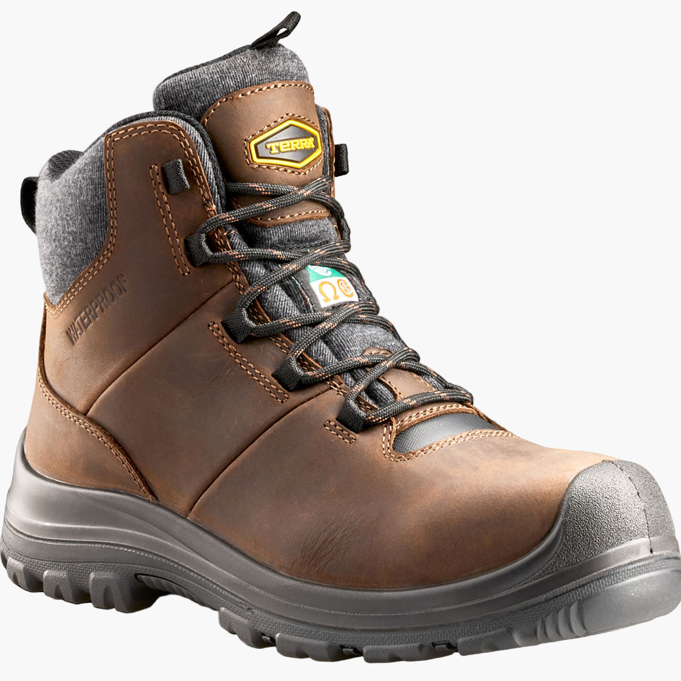 Terra Findlay Women's CSA Composite Toe Electrical Hazard Puncture-Resisting Waterproof Work Boot