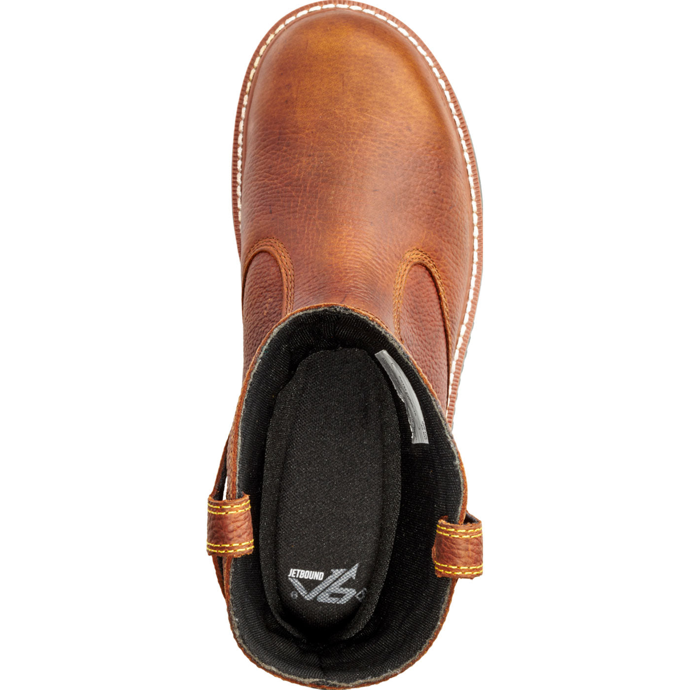 Terra Patton Men's 10-inch CSA Aluminum Toe Puncture-Resisting Waterproof Pull-on Work Boot - birdseye