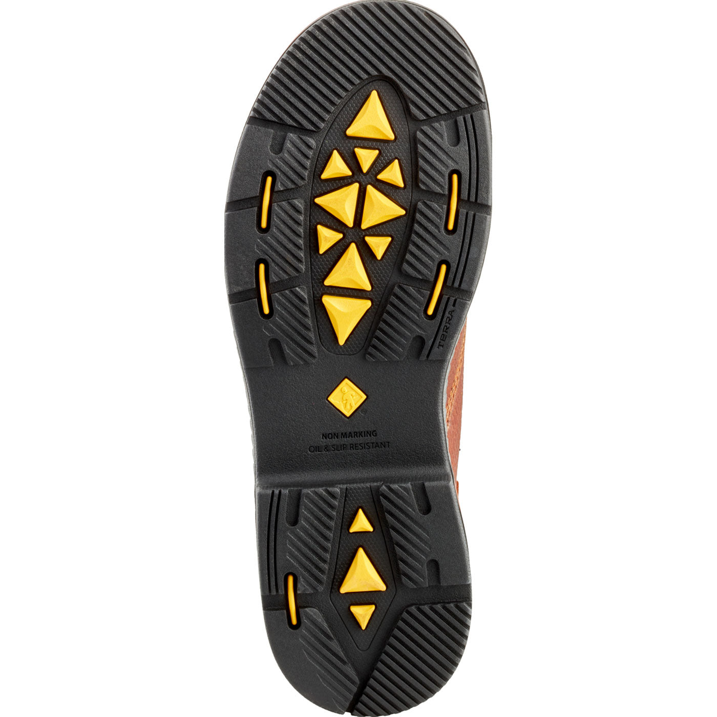 Terra Patton Men's 10-inch CSA Aluminum Toe Puncture-Resisting Waterproof Pull-on Work Boot - outsole