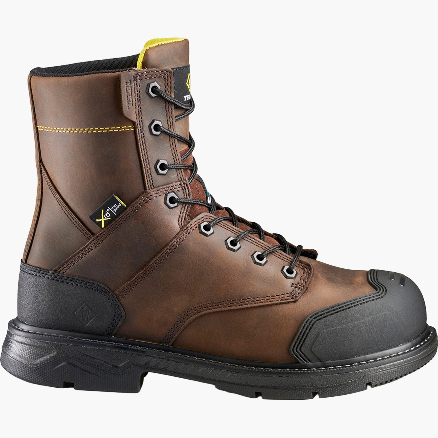 Terra Patton Men's 8-inch CSA Internal Met Aluminum Toe Puncture-Resisting Work Boot