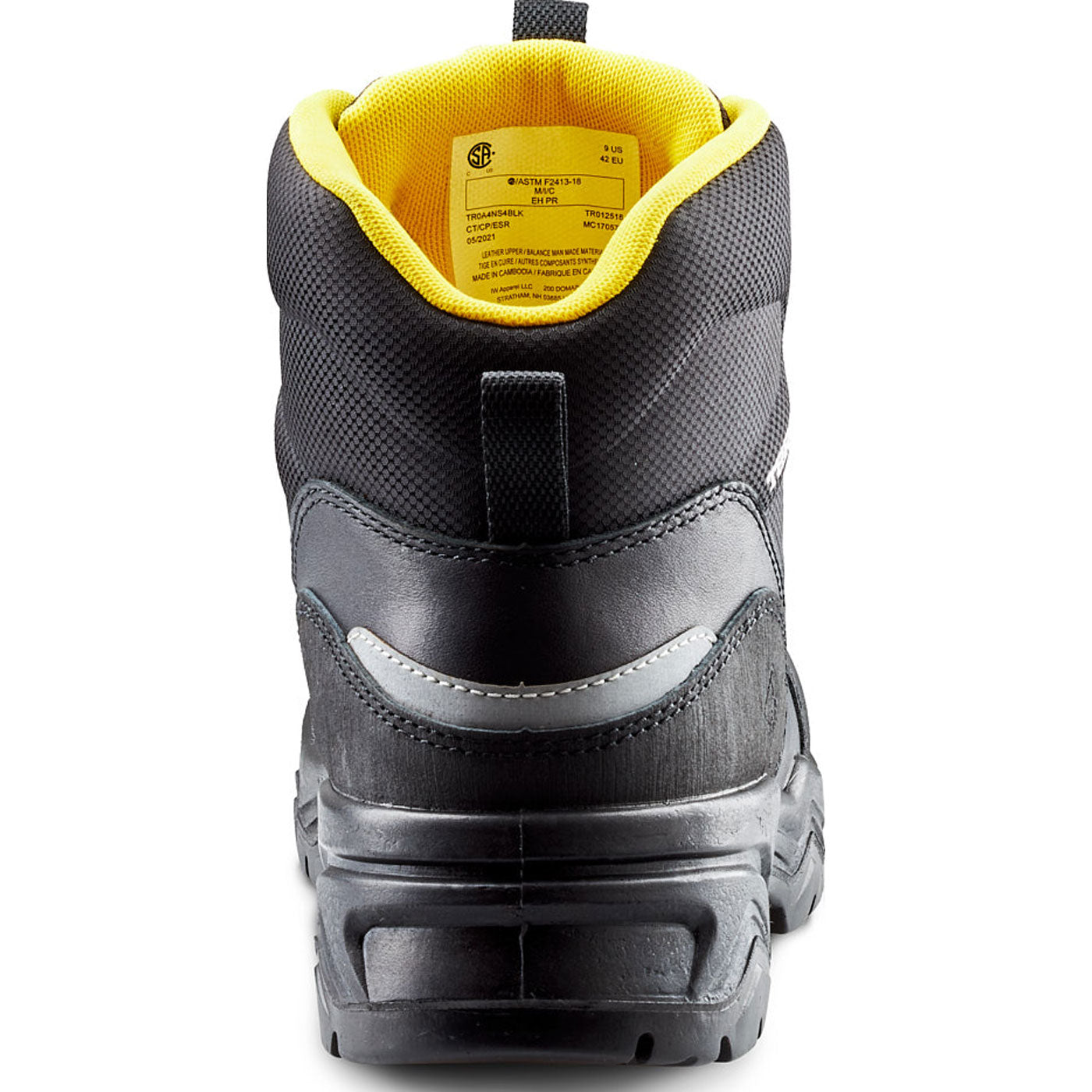 Terra Conway Men's Composite Toe Electrical Hazard Puncture-Resisting Work Boot - back