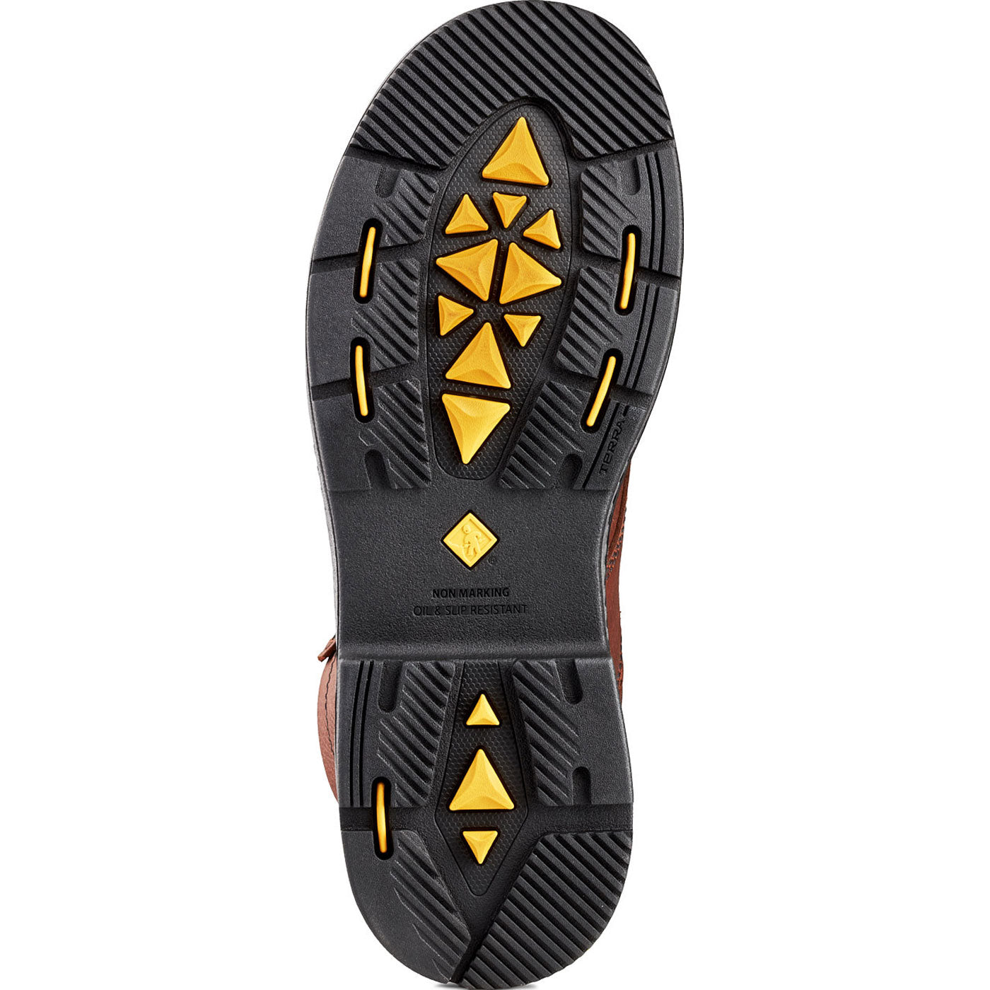 Terra Patton Men's 8-Inch CSA Aluminum Toe Puncture-Resisting Work Boot - outsole