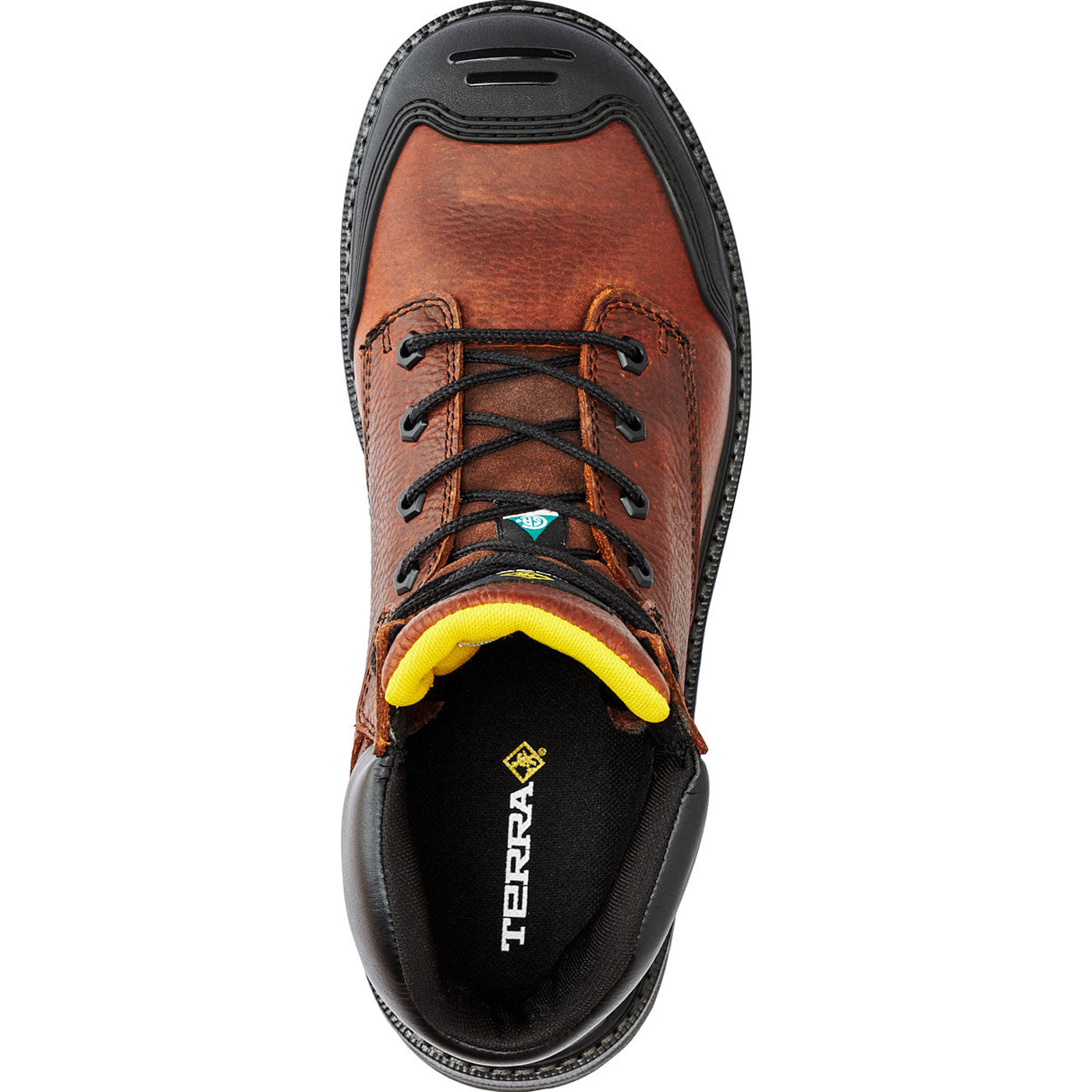 Terra Patton Men's CSA Aluminum Toe Electrical Hazard Puncture-Resisting Work Boot - birdseye