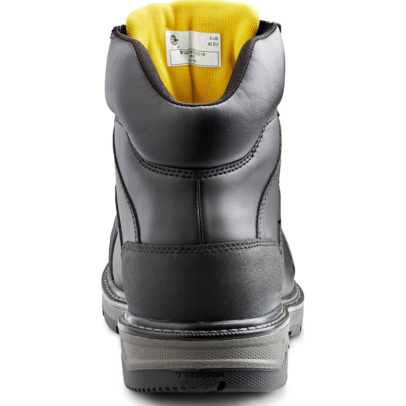 Terra Patton Men's CSA Aluminum Toe Electrical Hazard Puncture-Resisting Work Boot - back