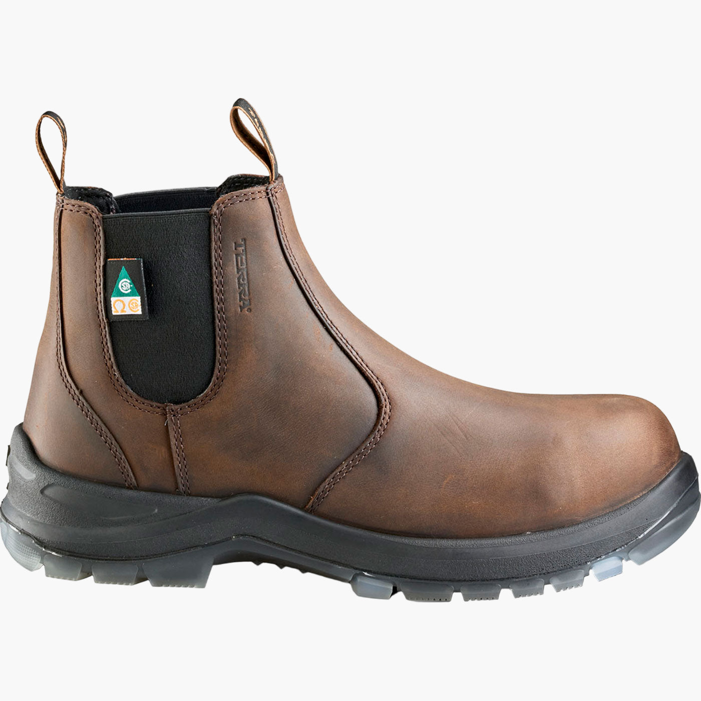 Terra Murphy Men's CSA Composite Toe Electrical Hazard Puncture-Resisting Chelsea Pull-On Work Boot