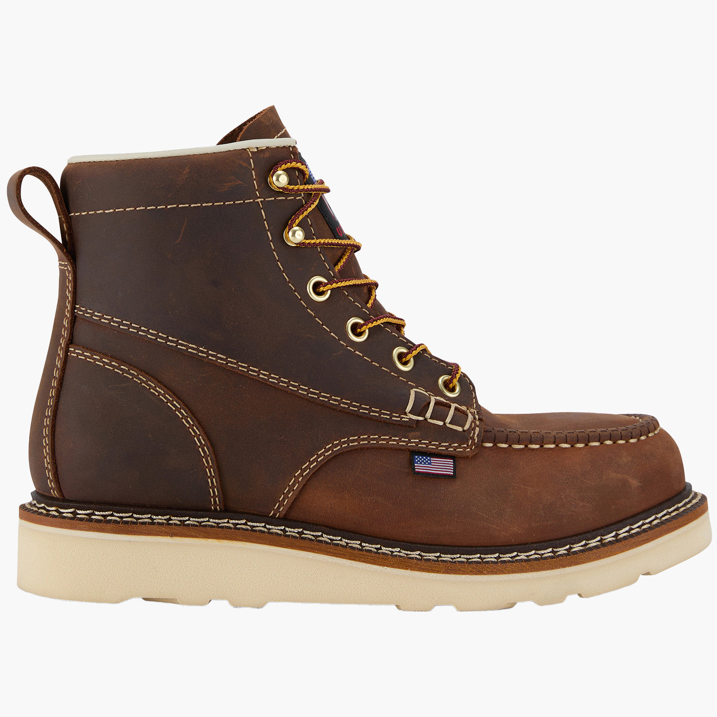 US Boot Driftlock Moc Men's 6-inch Electrical Hazard Waterproof Wedge Work Boot