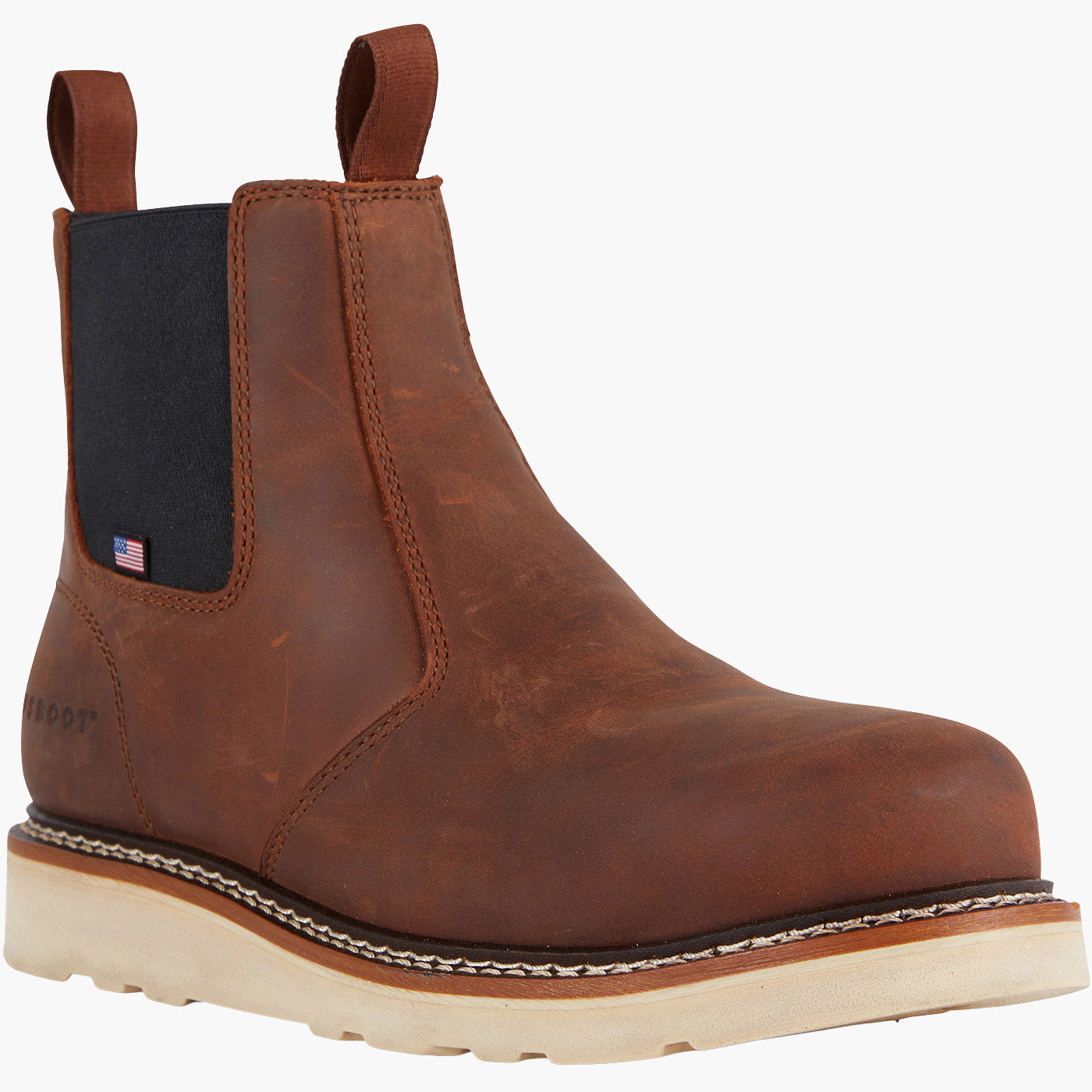 US Boot Logan Men's 6-inch Composite Toe Electrical Hazard Wedge Work Boot
