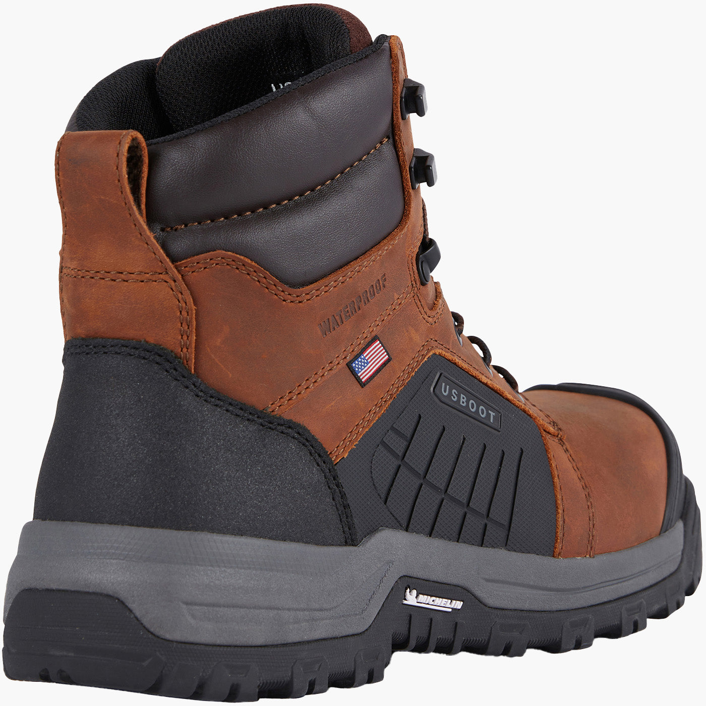 US Boot Handler Men's 6-inch Composite Toe Electrical Hazard Waterproof Work Boot