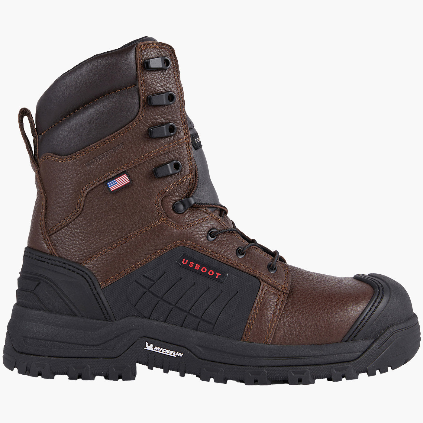 US Boot Handler Men's 6-inch Composite Toe Electrical Hazard Waterproof Work Boot