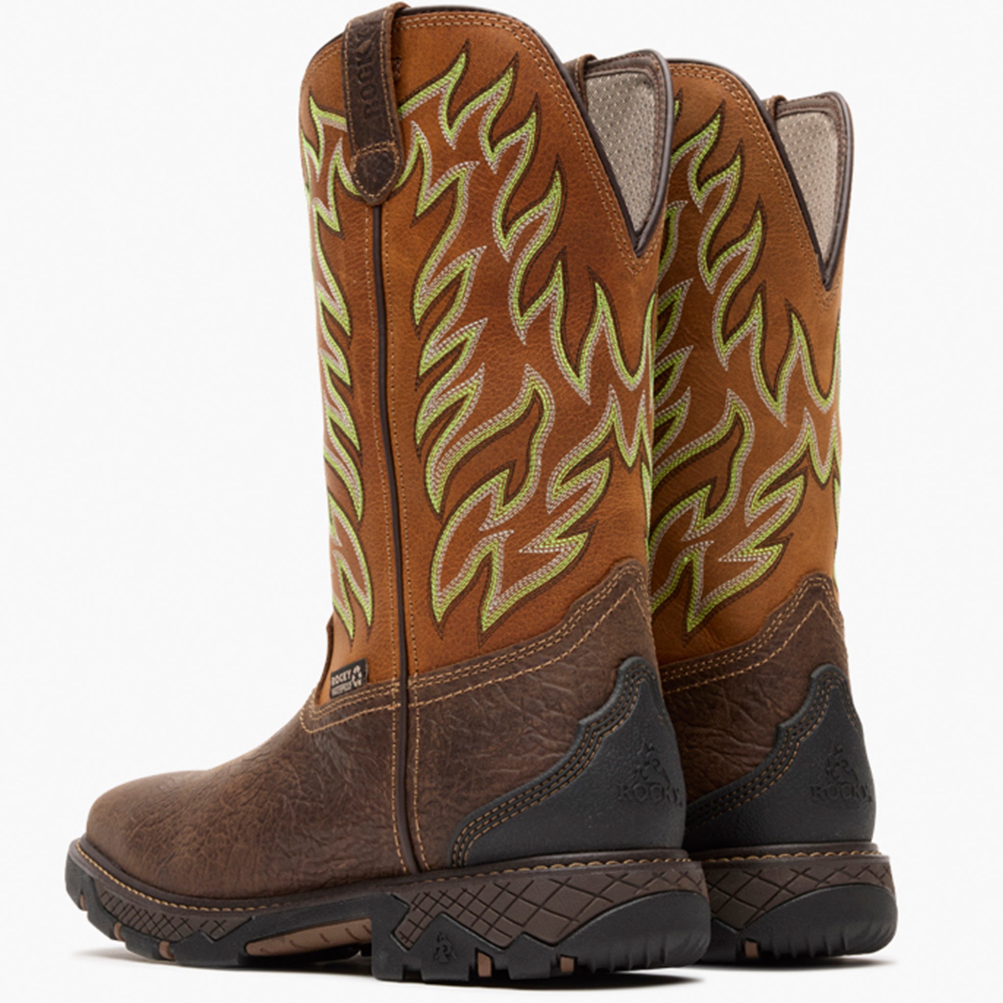 Rocky Ironhawk Waterproof Western Boot