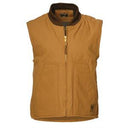 Berne Brown Quilt-Lined Duck Workman's Vest - main