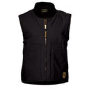 Berne Black Quilt-Lined Duck Workman's Vest - main
