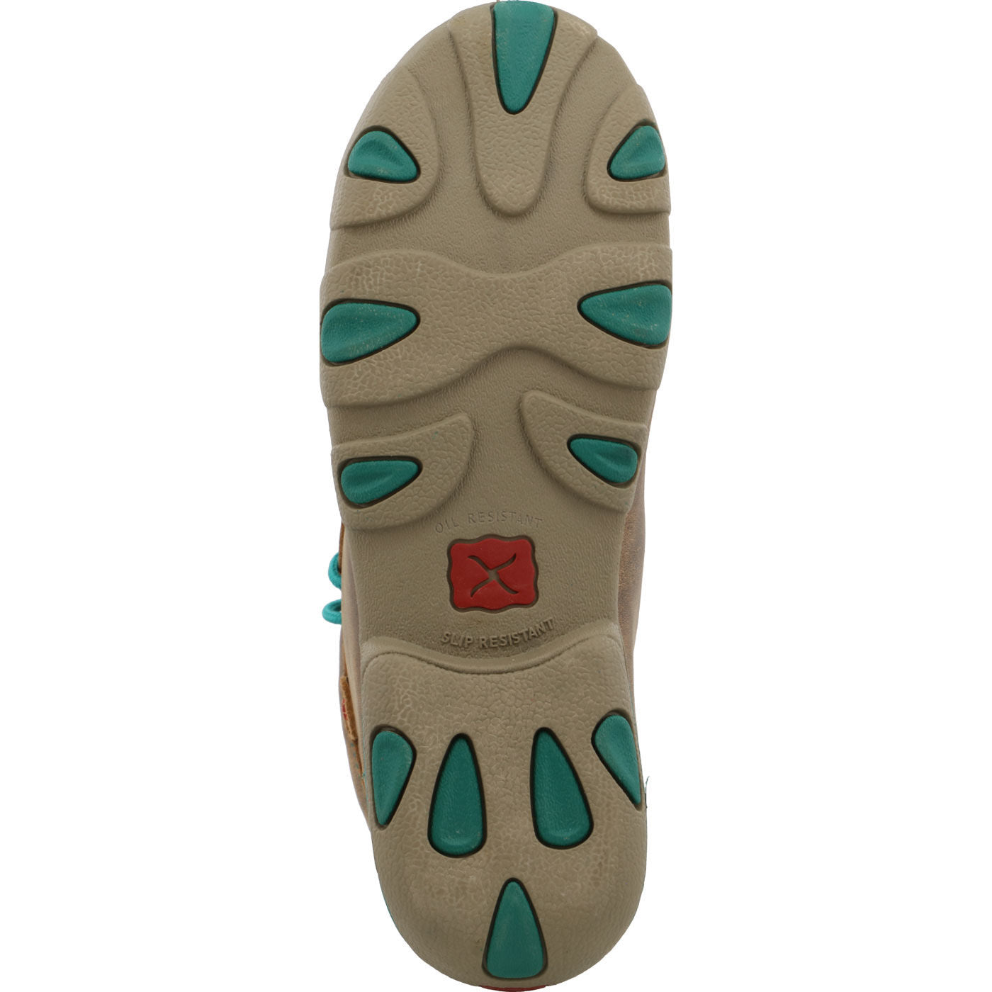 Twisted X Work Driving Moc Women's Alloy Toe Electrical Hazard Chukka Work Shoe - outsole