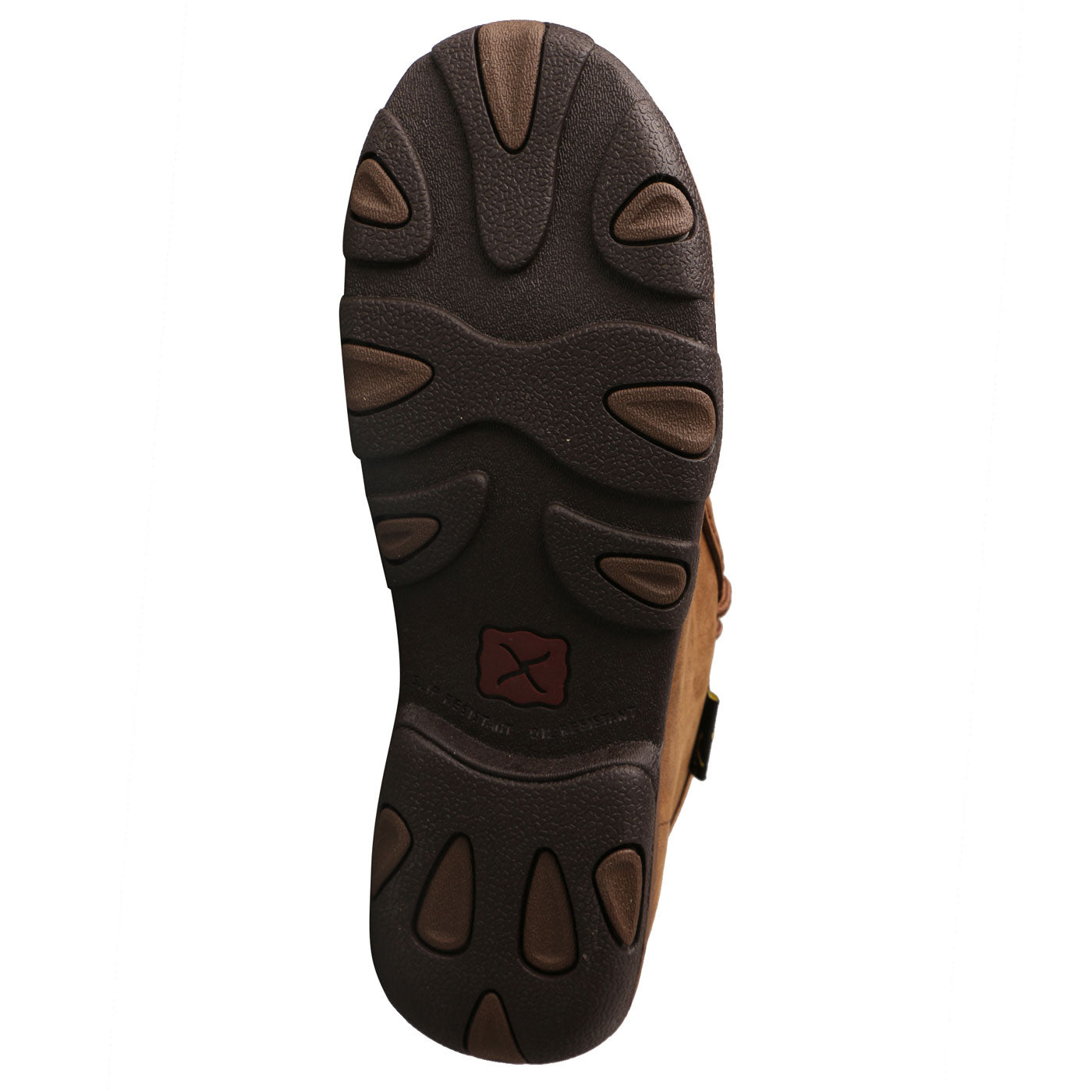 Twisted X Work Driving Moc Women's Internal Metatarsal Composite Toe Chukka Work Shoe - outsole