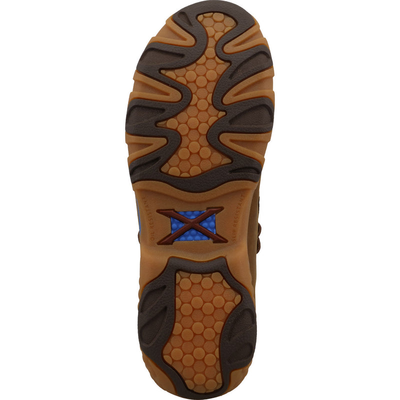 Twisted X Work Driving Moc Women's Steel Toe Electrical Hazard Chukka Work Shoe - outsole