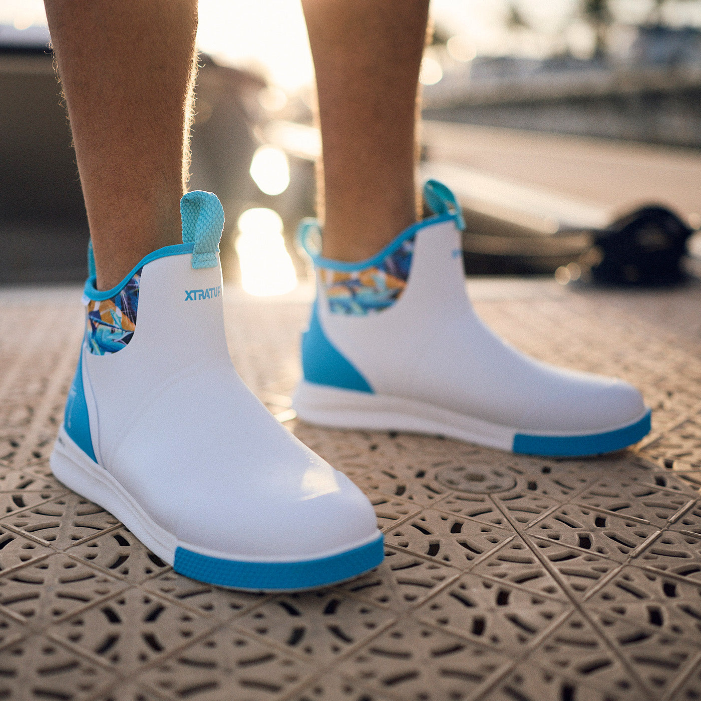 Men's Ankle Deck Boot Sport Guy Harvey