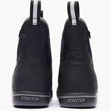 Men's Leather 6 in Ankle Deck Boot - back