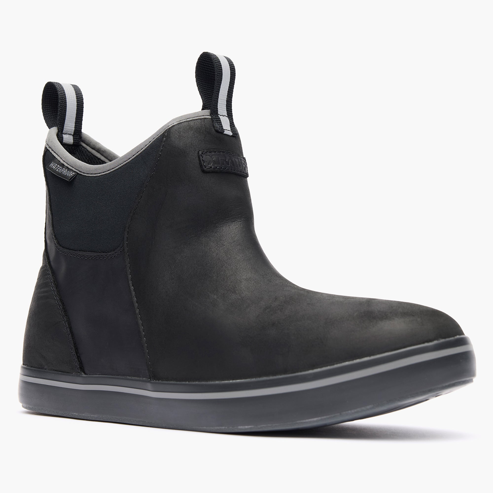Men's Leather 6 in Ankle Deck Boot - main