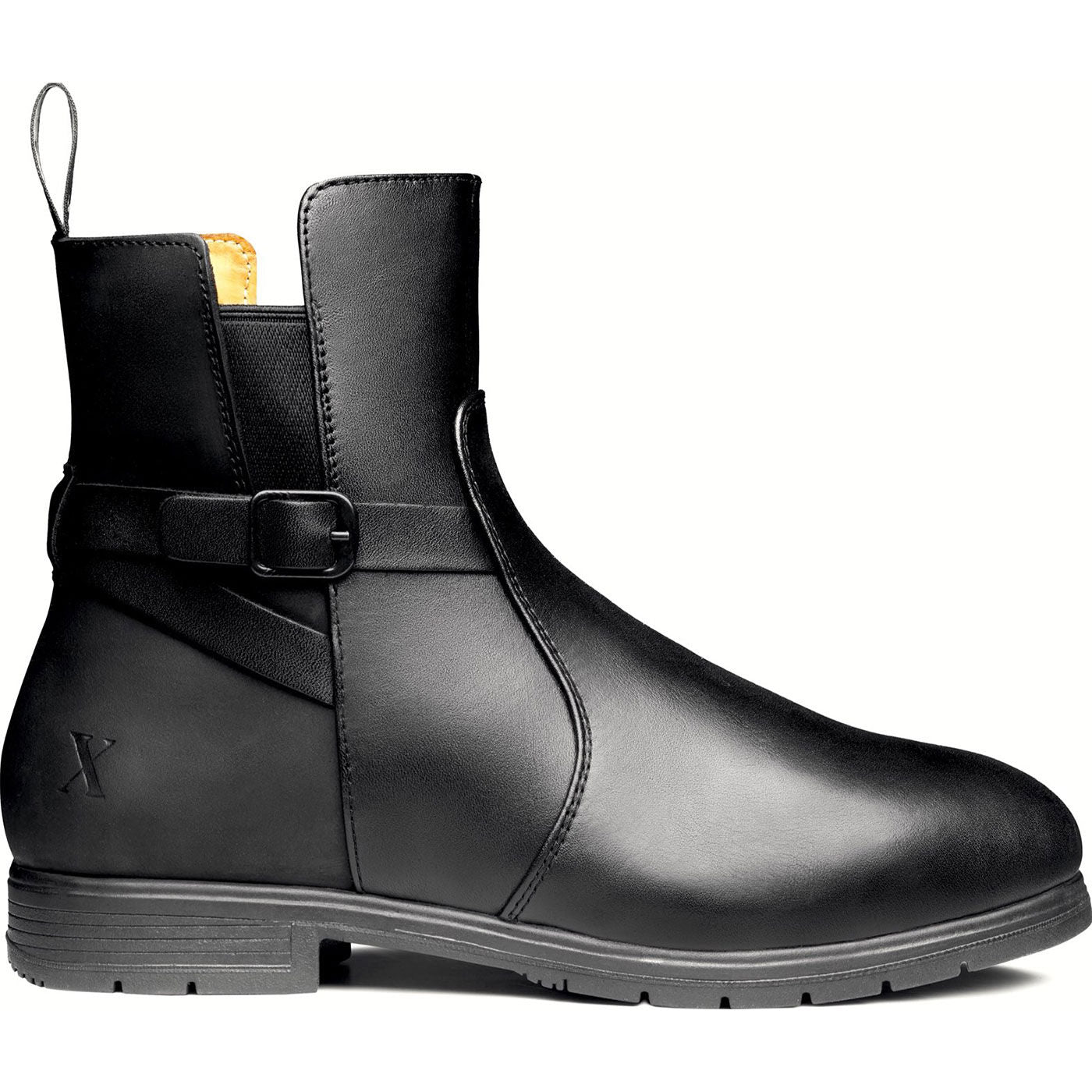 Xena Fusion V2 Women's 6-inch Internal Metatarsal Steel Toe Zipper Pull-On Work Boot - profile