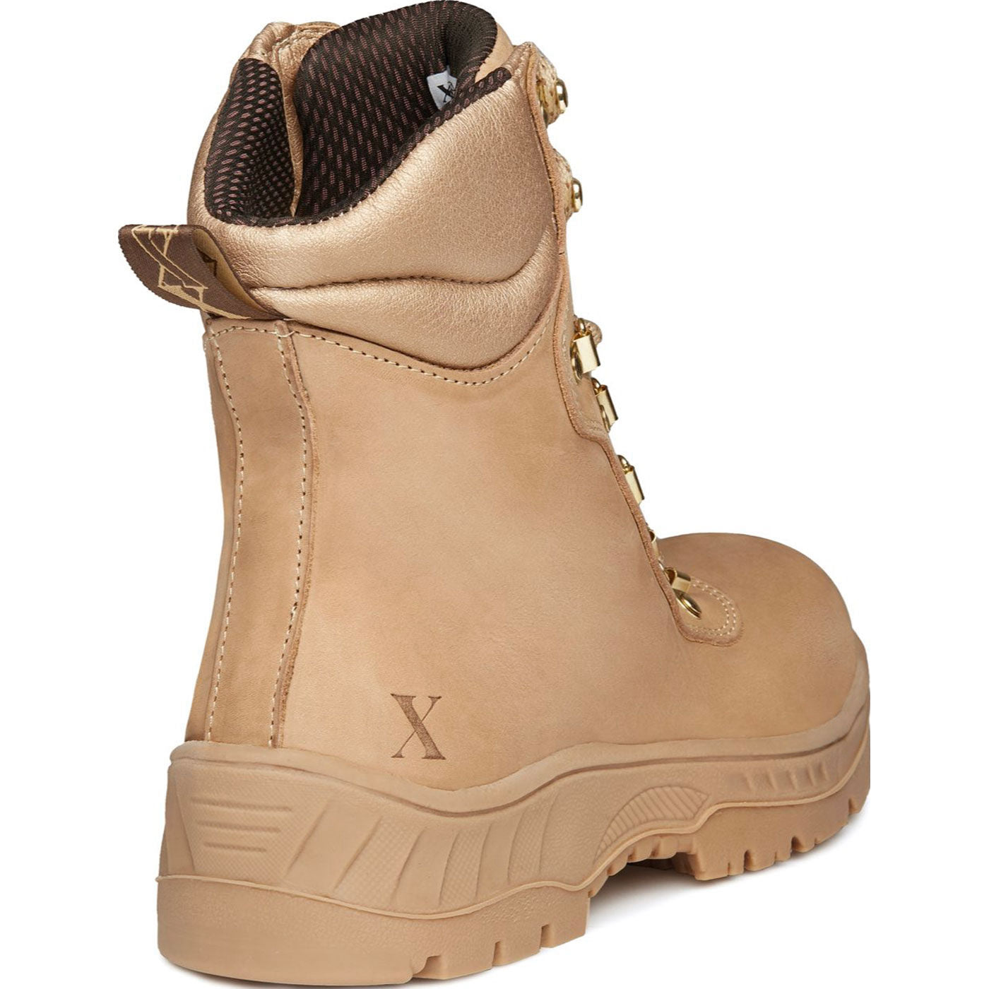 Xena Horizon Women's 8-inch Alloy Toe Electrical Hazard Puncture-Resisting Work Boot - back