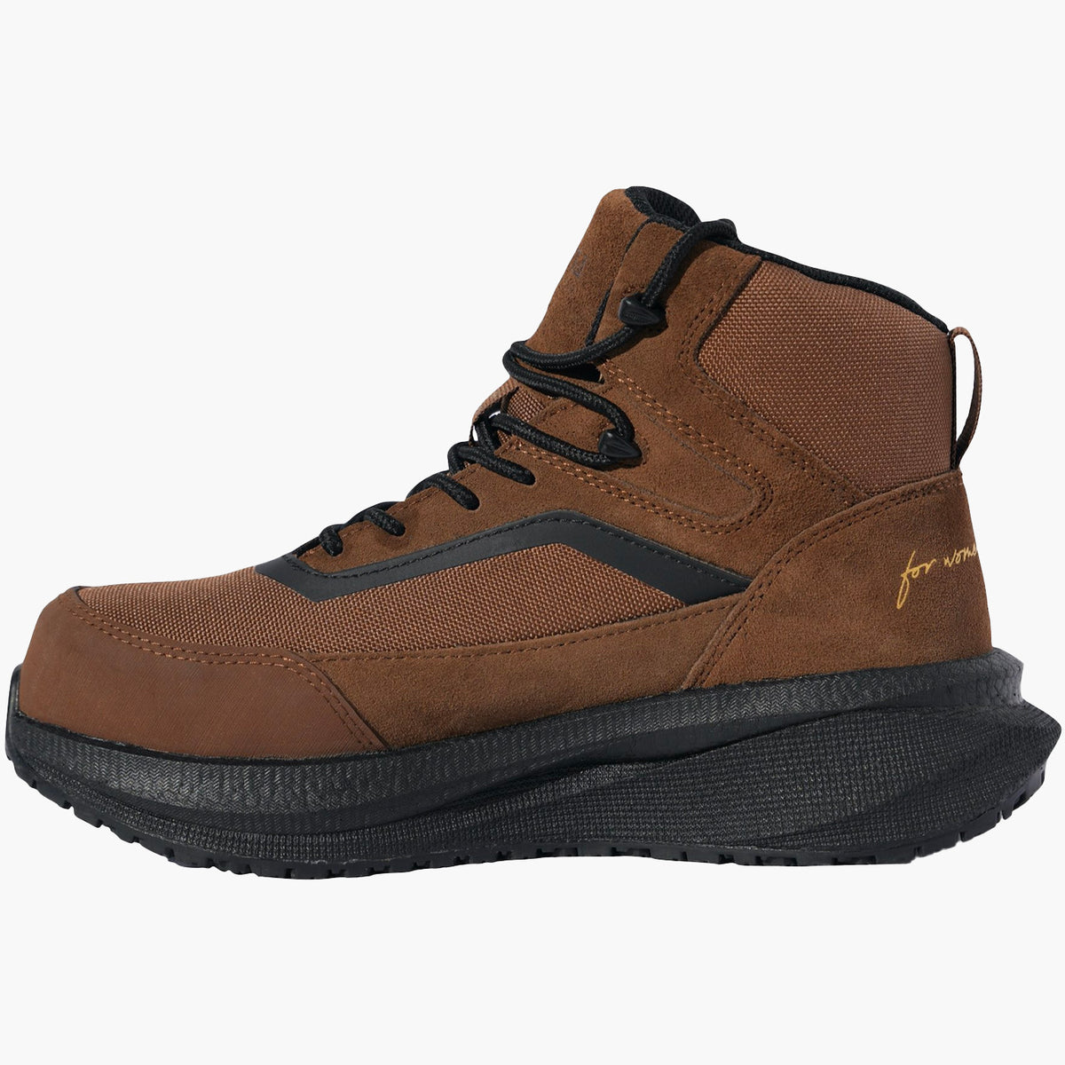 Xena Luna Women's Composite Toe Electrical Hazard Puncture-Resisting Waterproof Hi-Top Work Shoe