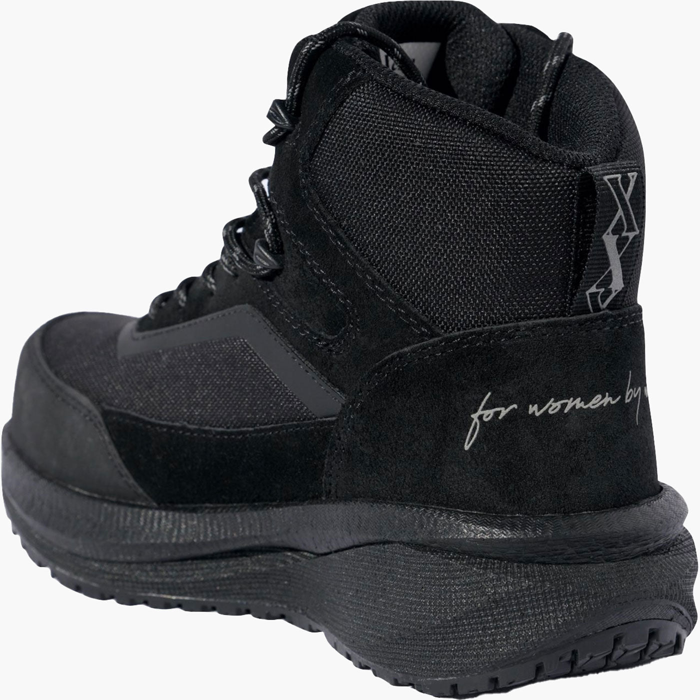 Xena Luna Women's Composite Toe Electrical Hazard Puncture-Resisting Waterproof Hi-Top Athletic Work Shoe