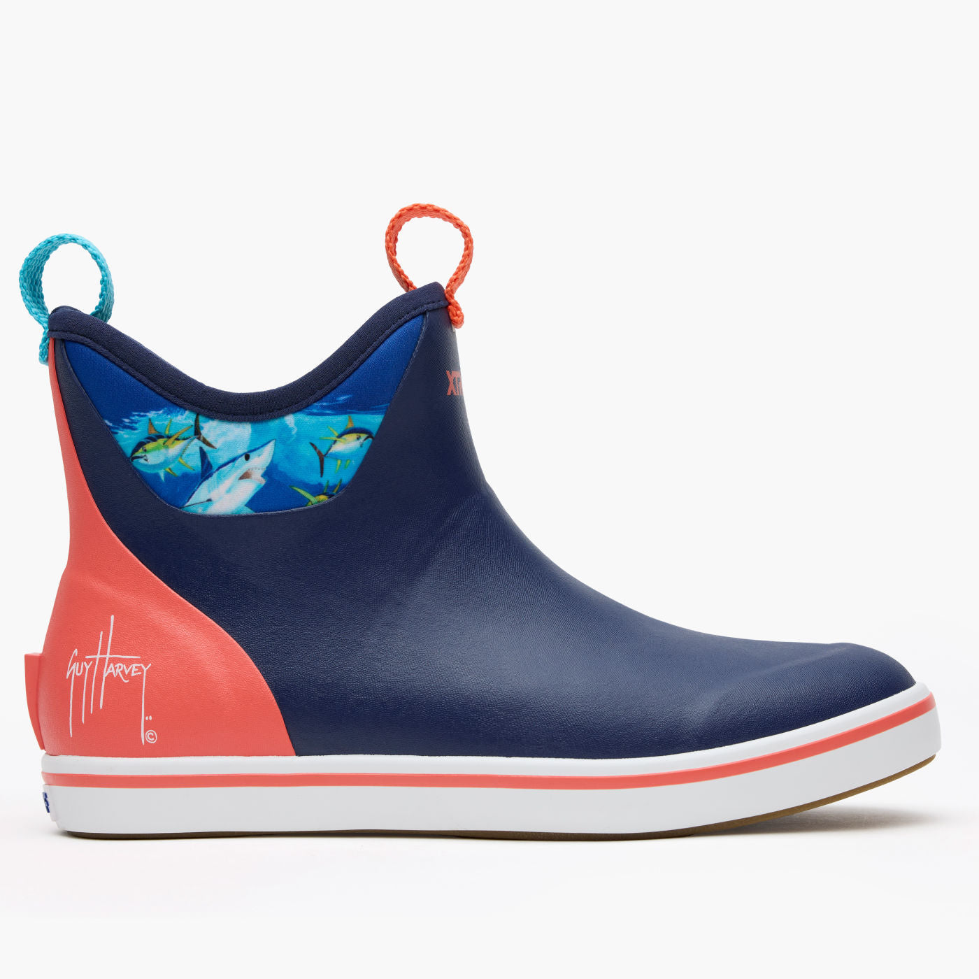 Men's 6 in Ankle Deck Boot Guy Harvey - profile