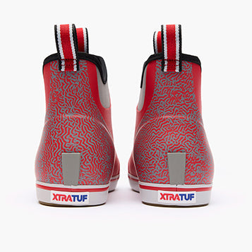 Men's Tailgate 6 in Ankle Deck Boot - back