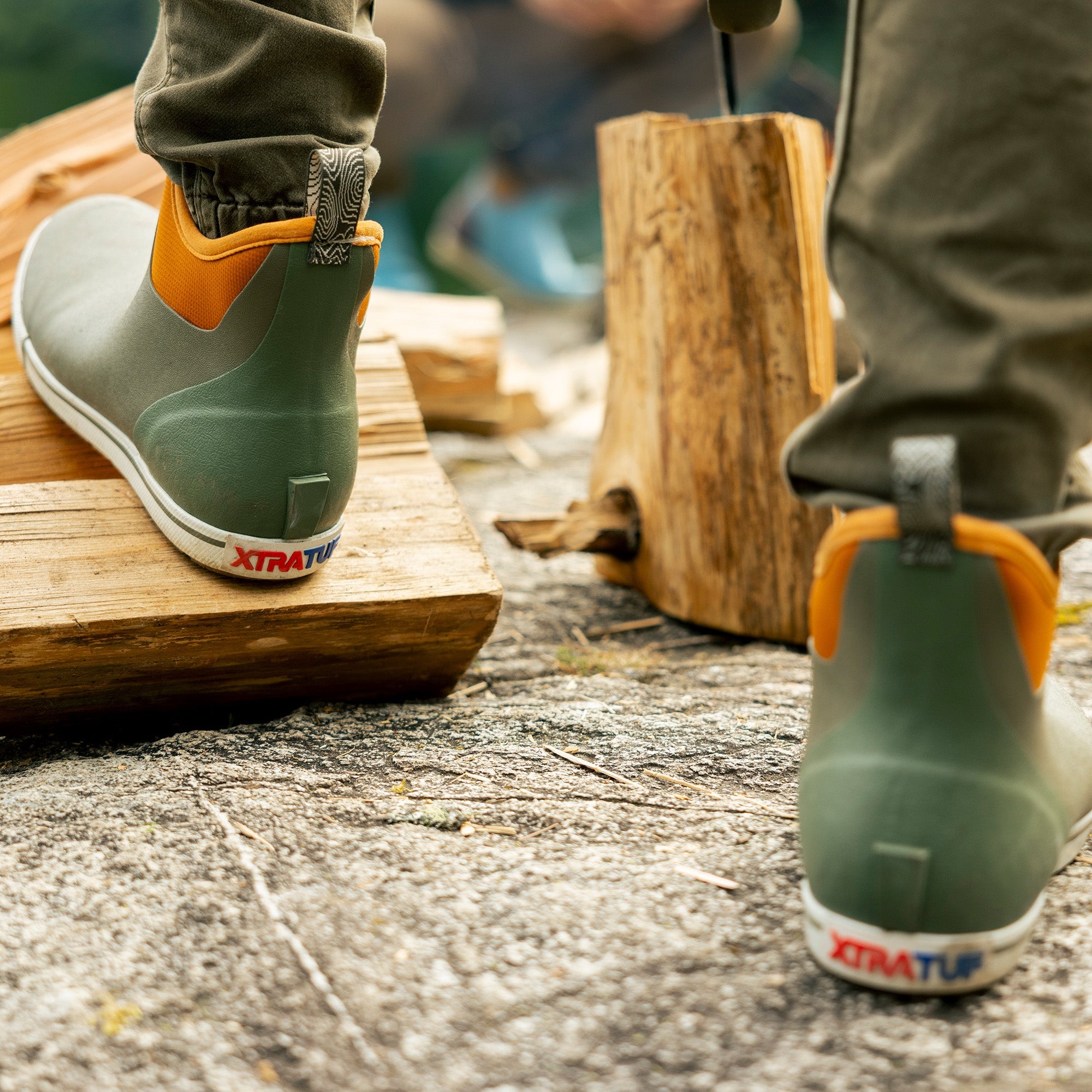 Men's Camp Fleece Lined Ankle Deck Boot