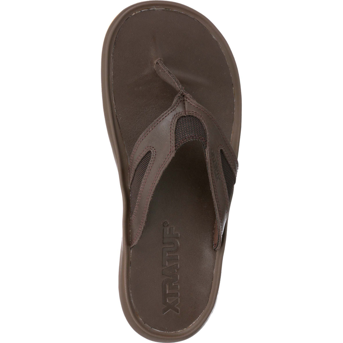Men's South Shore Leather Flip-Flop - birdseye