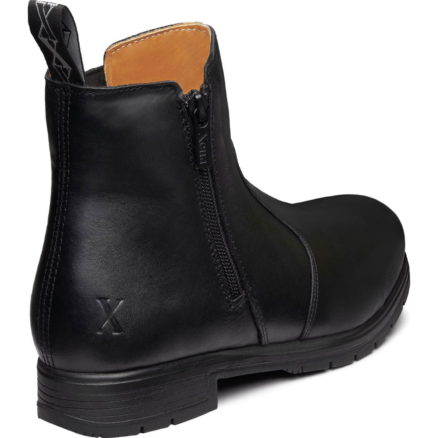 Xena Omega V2 Women's 6-inch Steel Toe Electrical Hazard Zipper Pull-On Work Boot - back