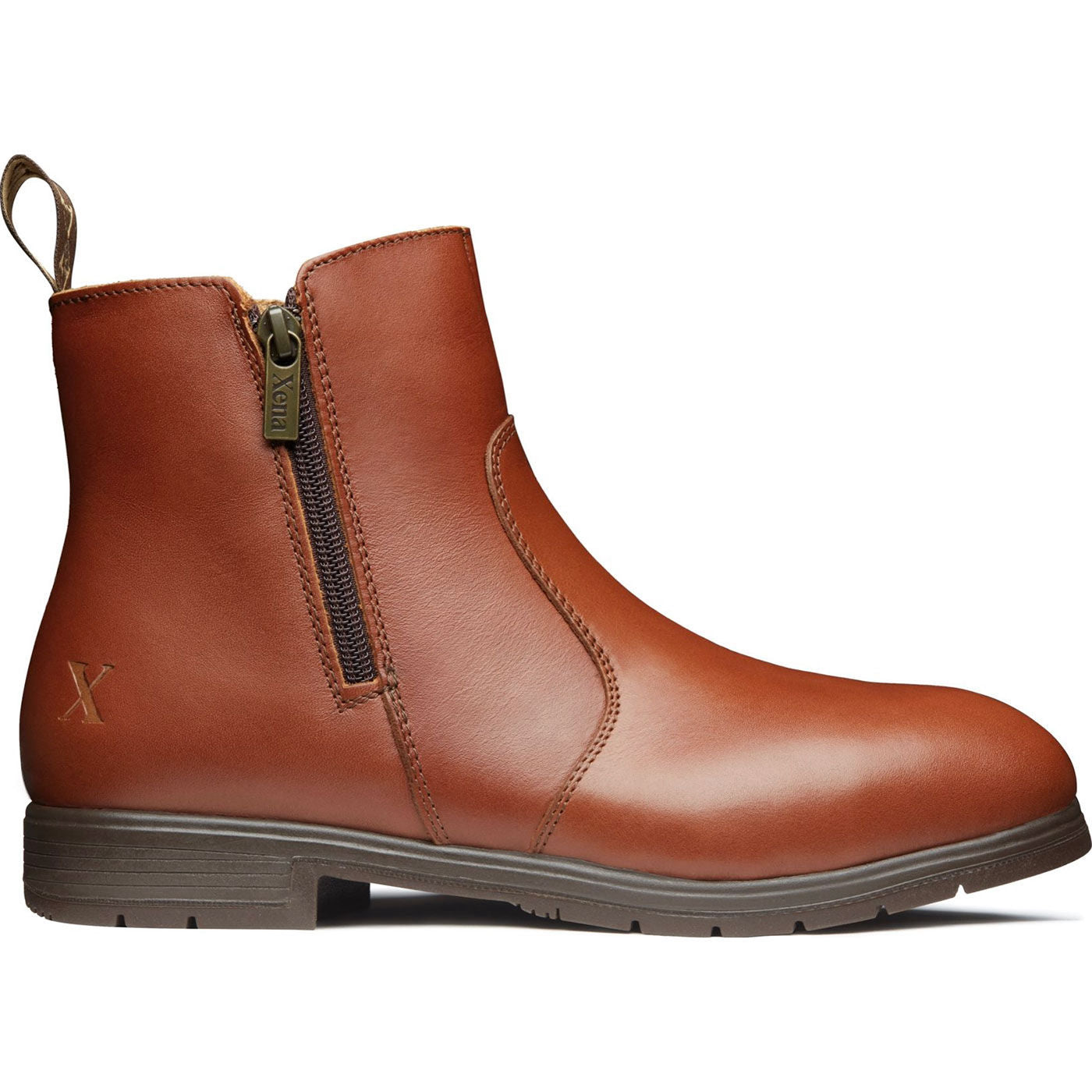 Xena Omega V2 Women's 6-inch Steel Toe Electrical Hazard Zipper Pull-On Work Boot - profile