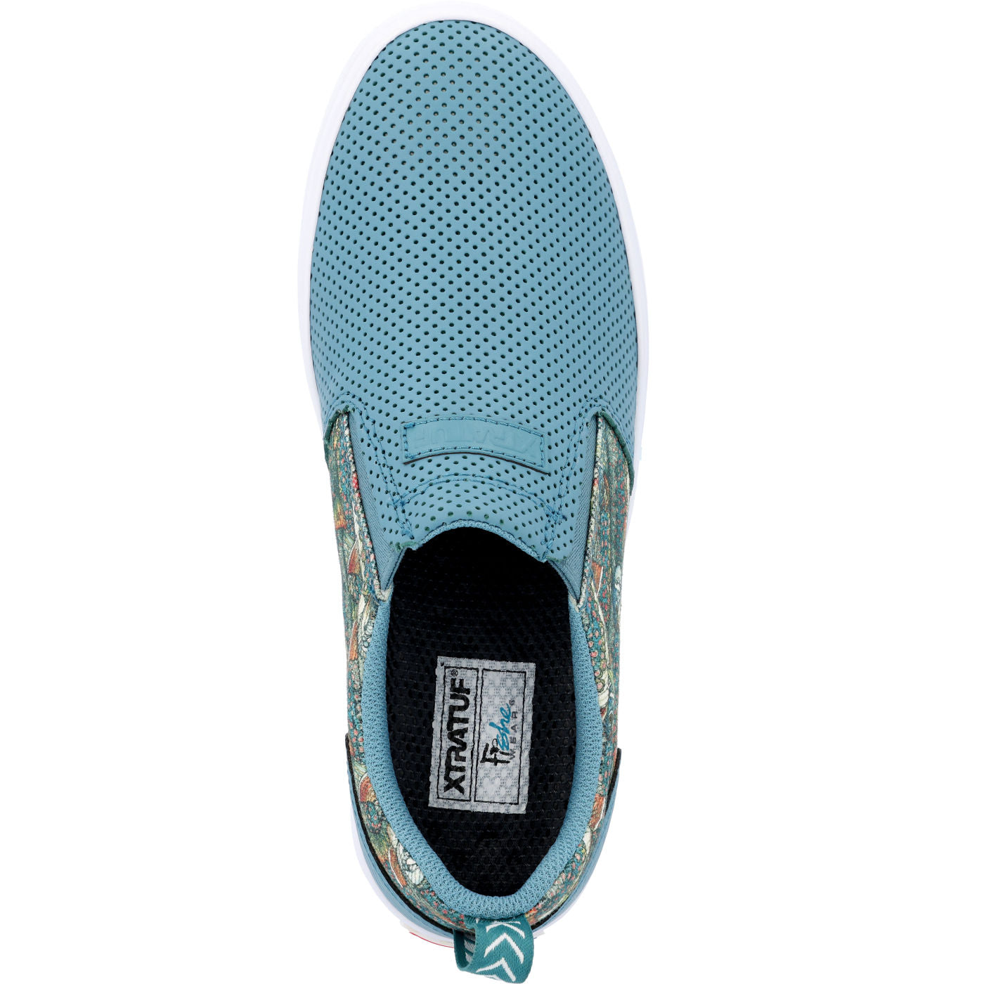 Women's Fishe®wear Leather Sharkbyte Deck Shoe - birdseye