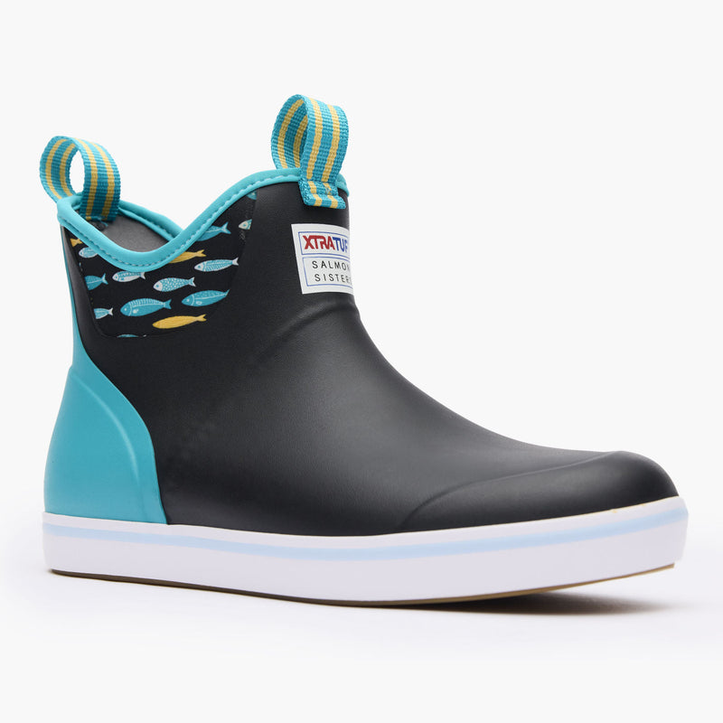 Women's Salmon Sisters 6 in Ankle Deck Boot - main