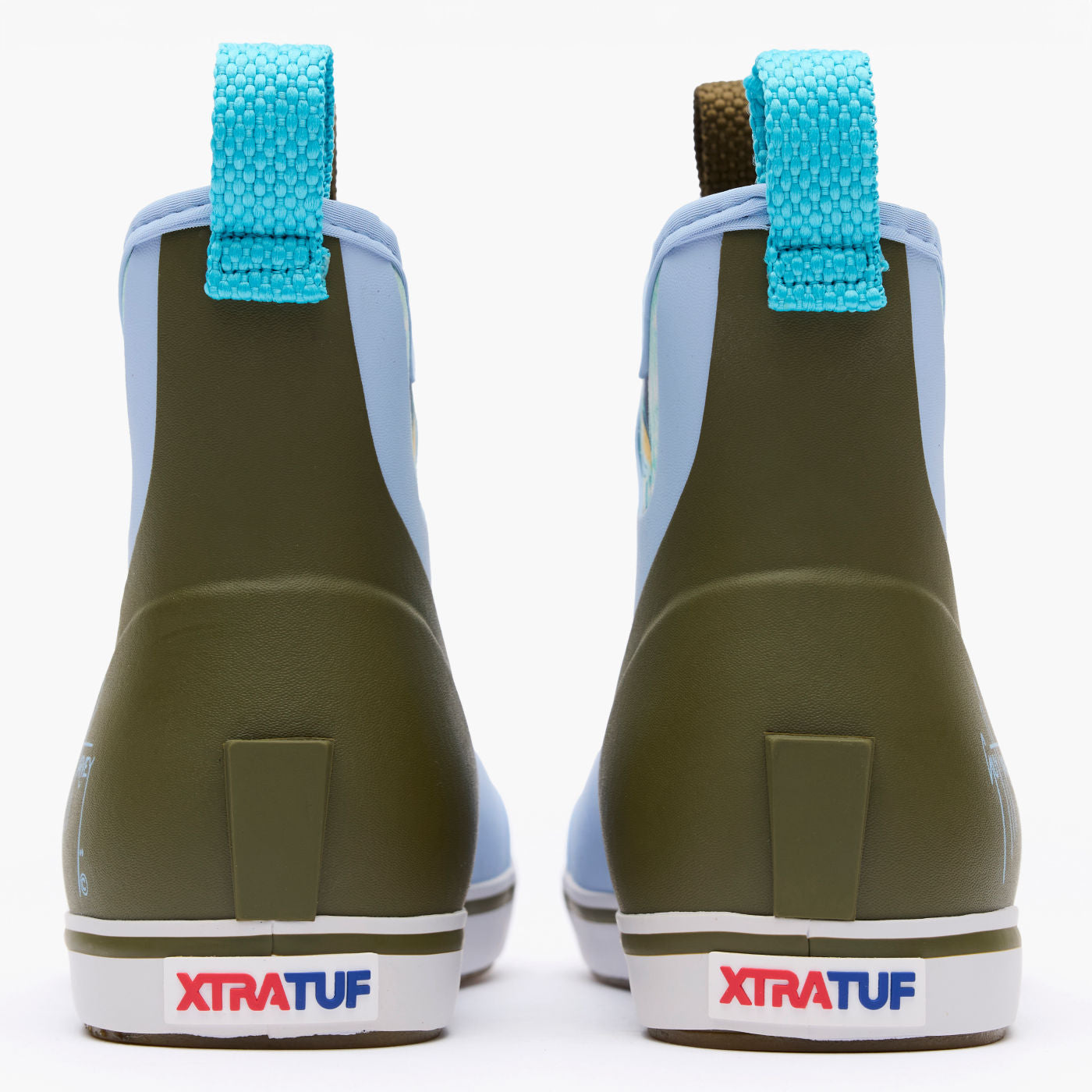 Women's 6 in Ankle Deck Boot Guy Harvey - back