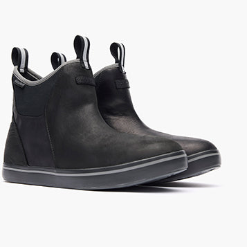 Women's Leather Ankle Deck Boot